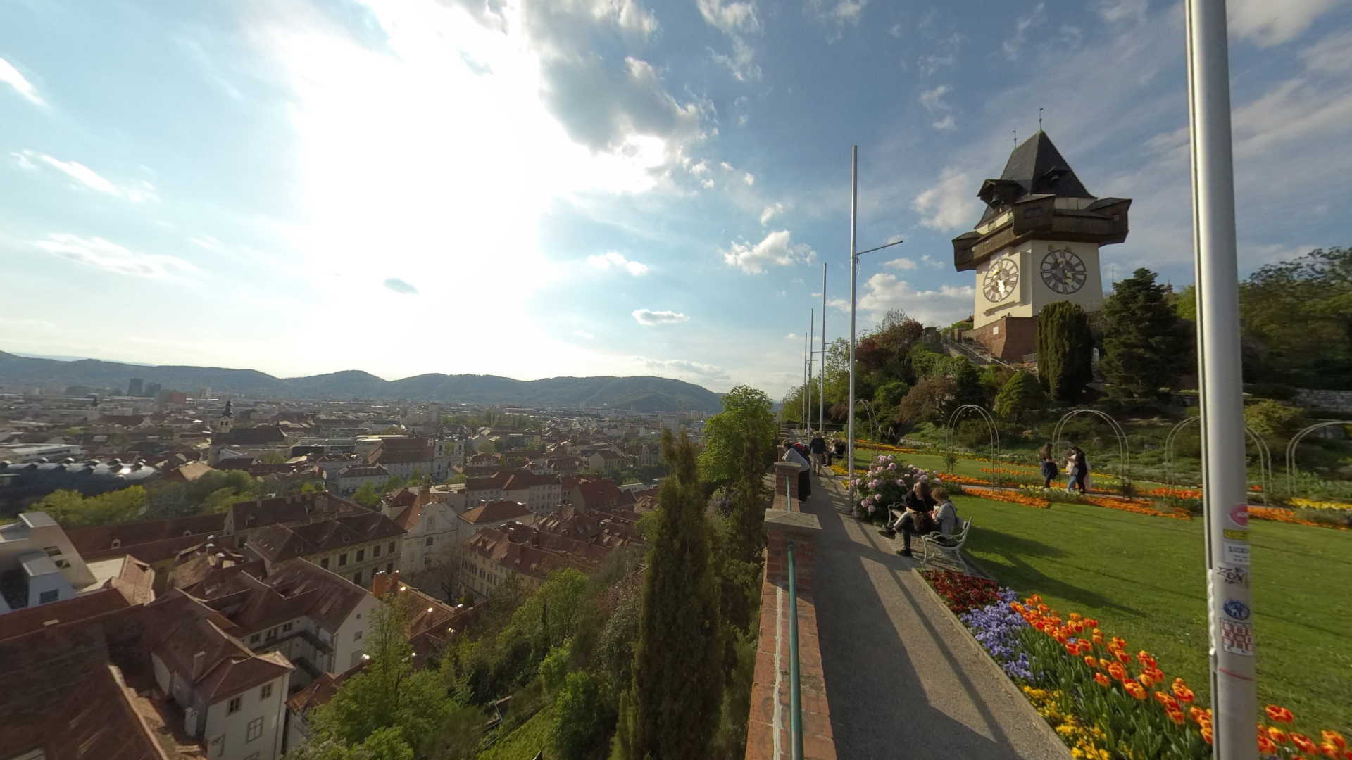 Der Uhrturm in Graz